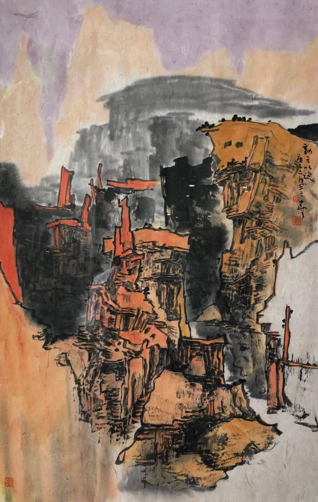 天地大美——王建军中国画作品在通渭隆重举办