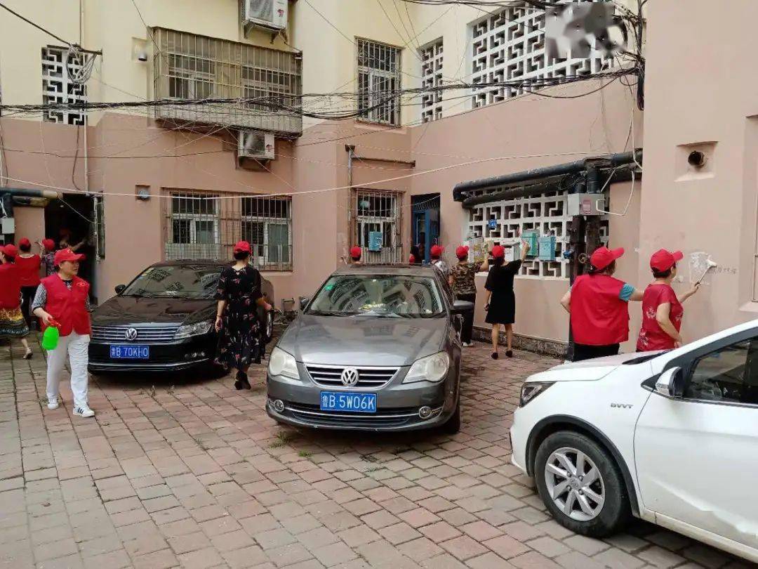 我为创城加一分沧口街道精雕细琢助力创城攻坚