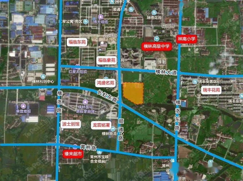 土拍成交 · 常州 | 4178元/㎡,江苏天启竞得经开区横林镇地块,需配建