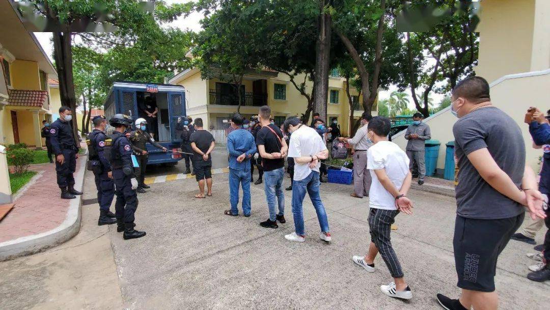 金边一绑架团伙被端29名中国人被抓组图