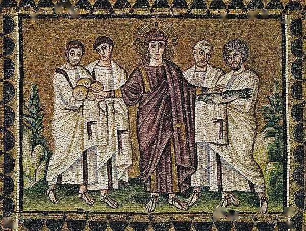 从质朴的鹅卵石地面到穹顶的金碧辉煌拜占庭镶嵌画