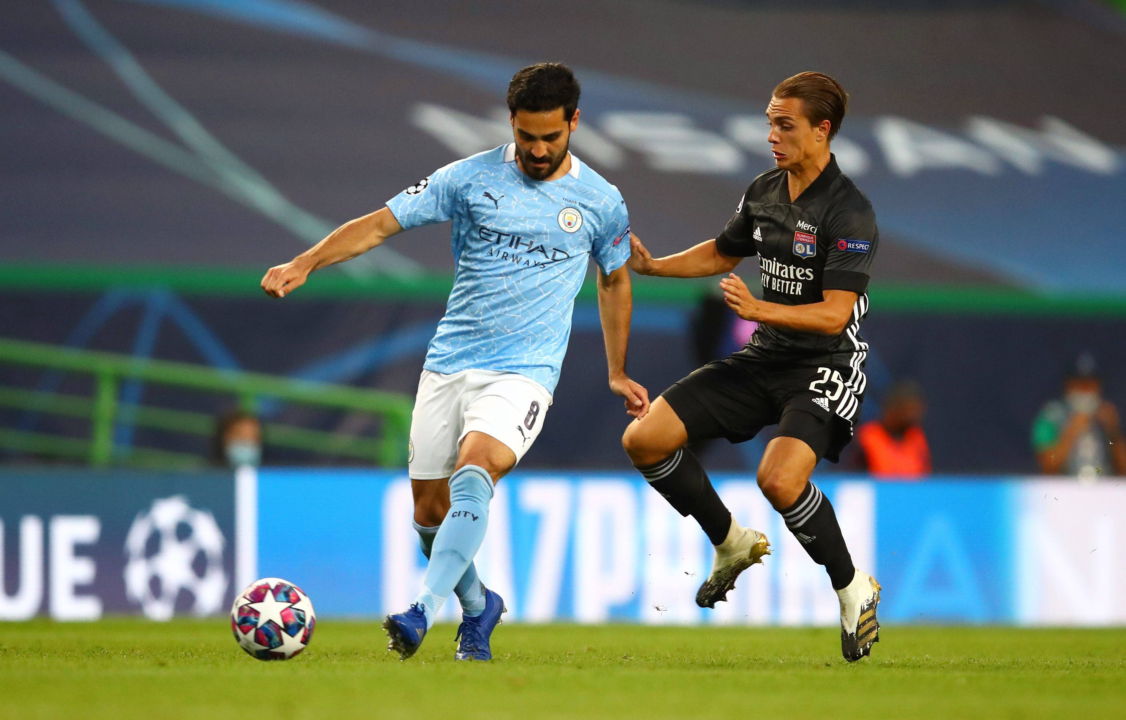 足球欧冠法甲里昂队晋级四强