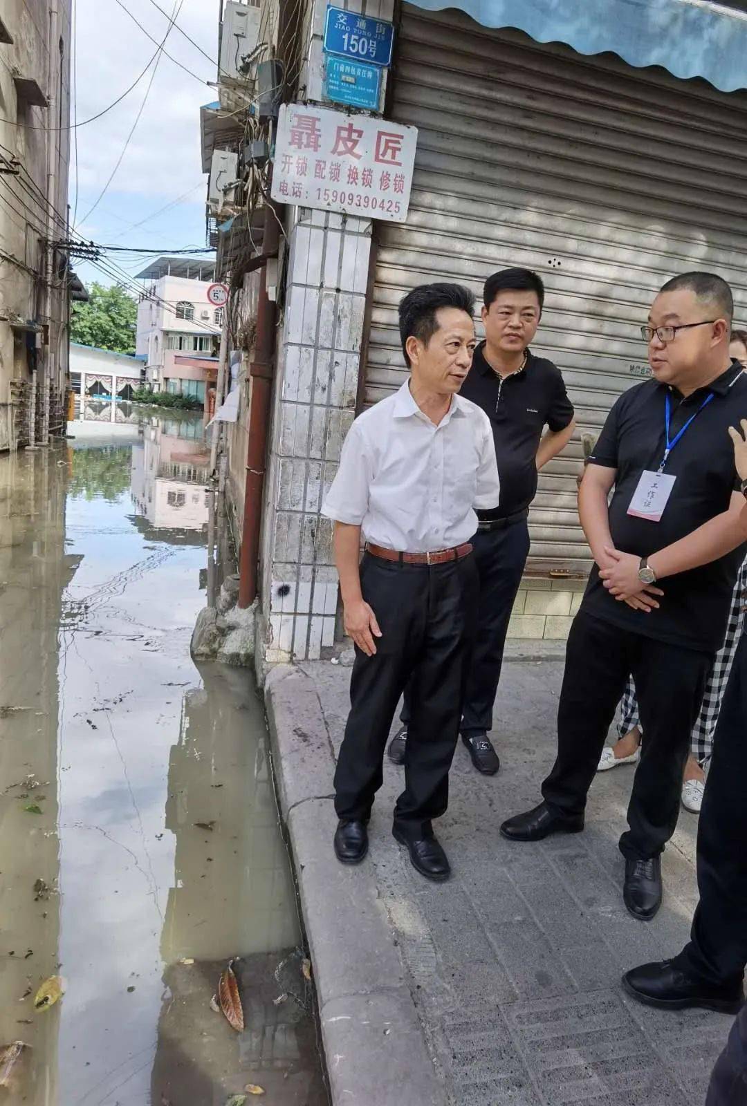 冉进红局长到潼南合川督导涪江沿线镇街抗洪抢险工作67