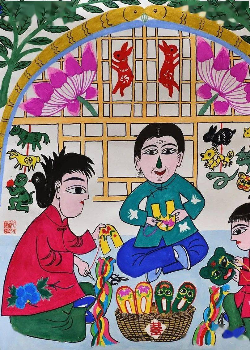 【群众文化服务品牌】2020山西省农民画优秀作品展( 三)