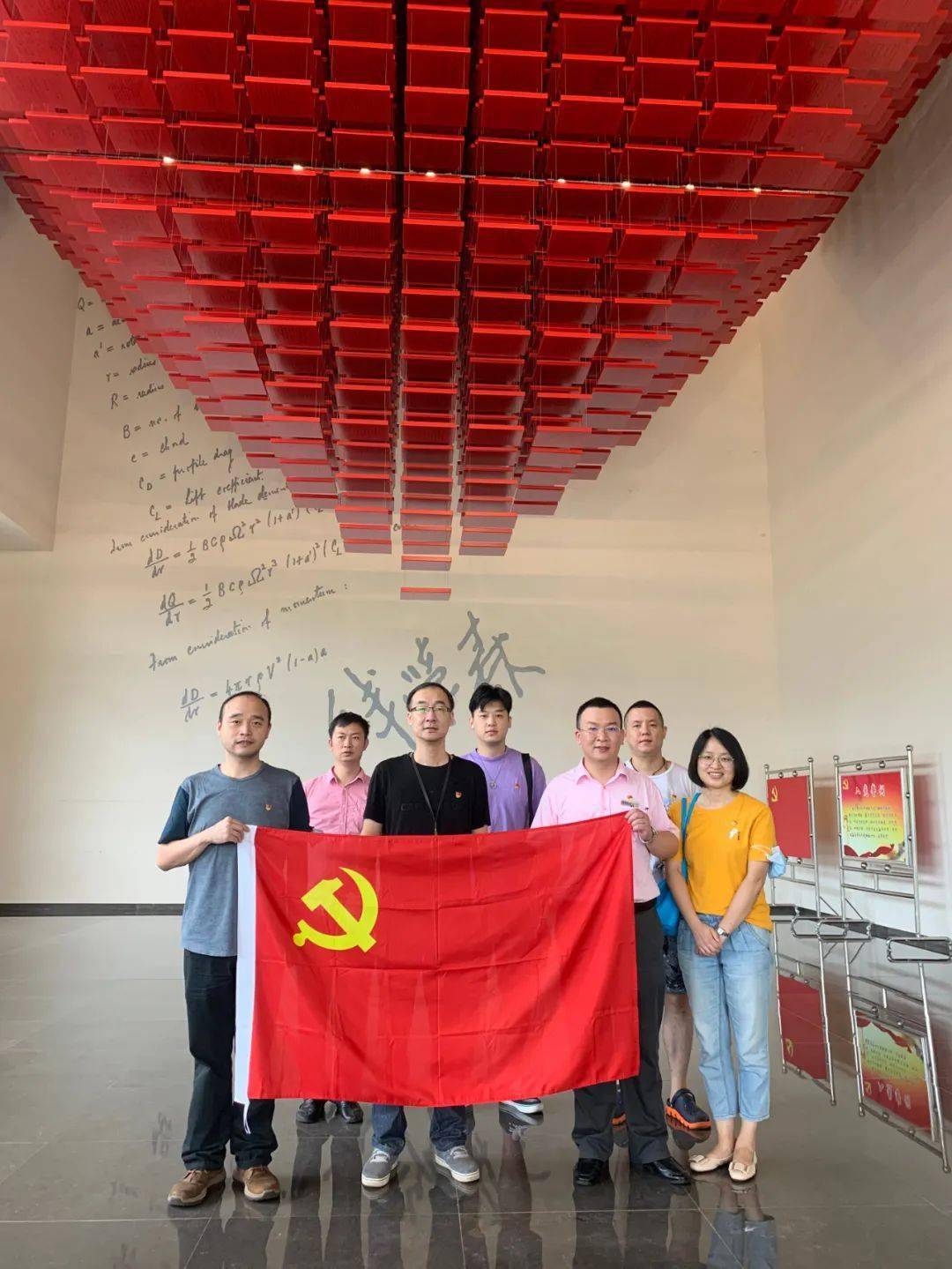 以党小组为单位,分批次至钱学森图书馆开展"四史"学习教育活动