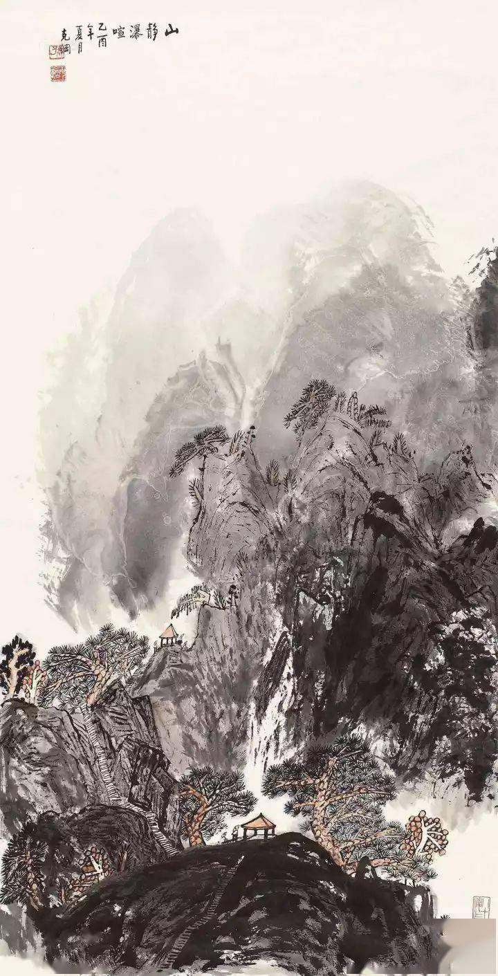 天津名家孙克纲山水作品欣赏