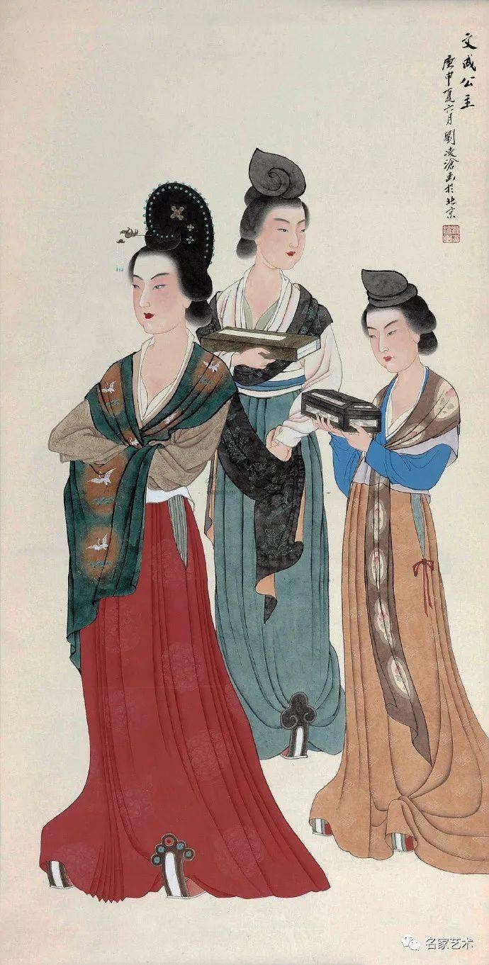 【名品视界】刘凌沧绘画作品赏_工笔