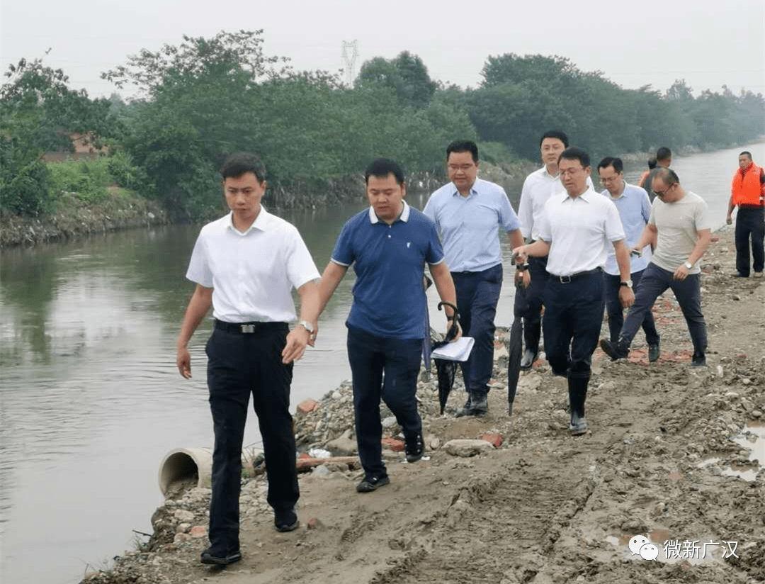 【one话题】雨情过后,广汉抢抓时间筑牢安全堤坝!