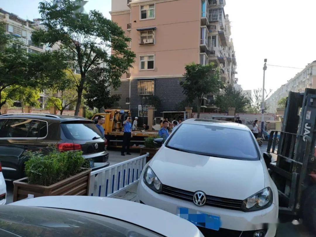 舒城干得好小区内车辆乱停乱放专项整治来了