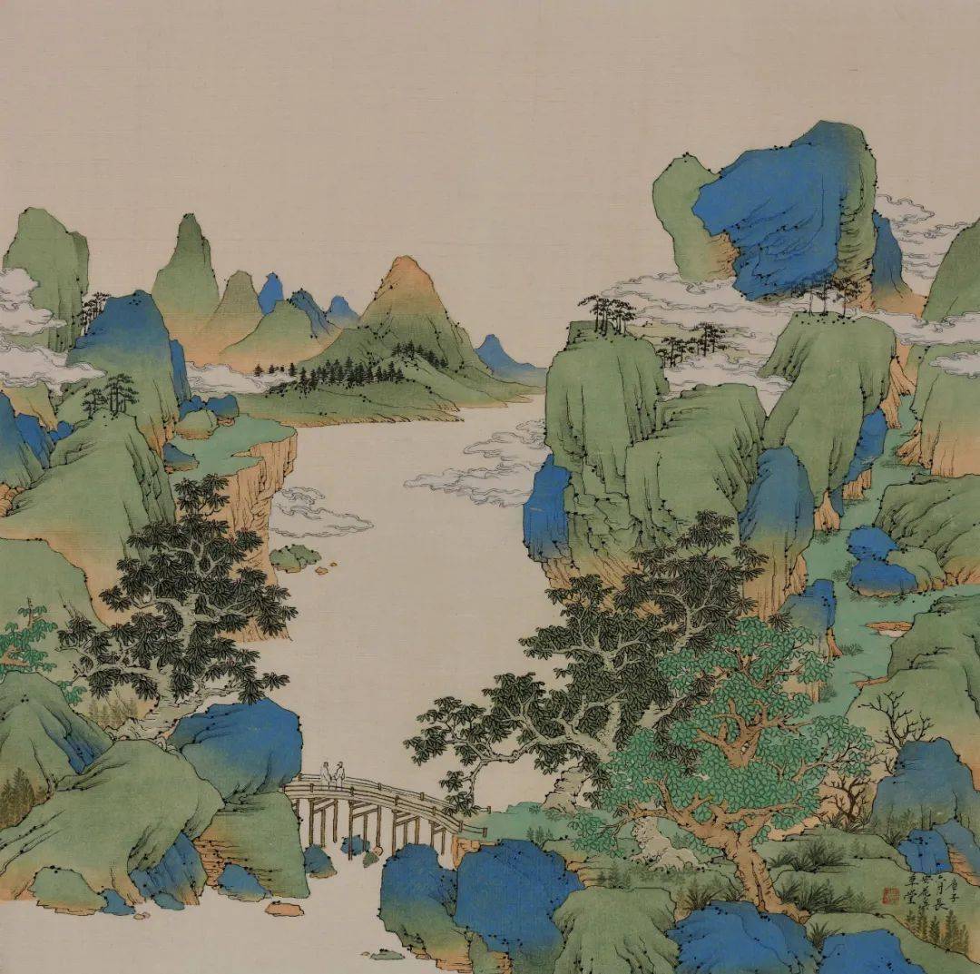 拍卖预展古调今声刘志明拟古山水画专场