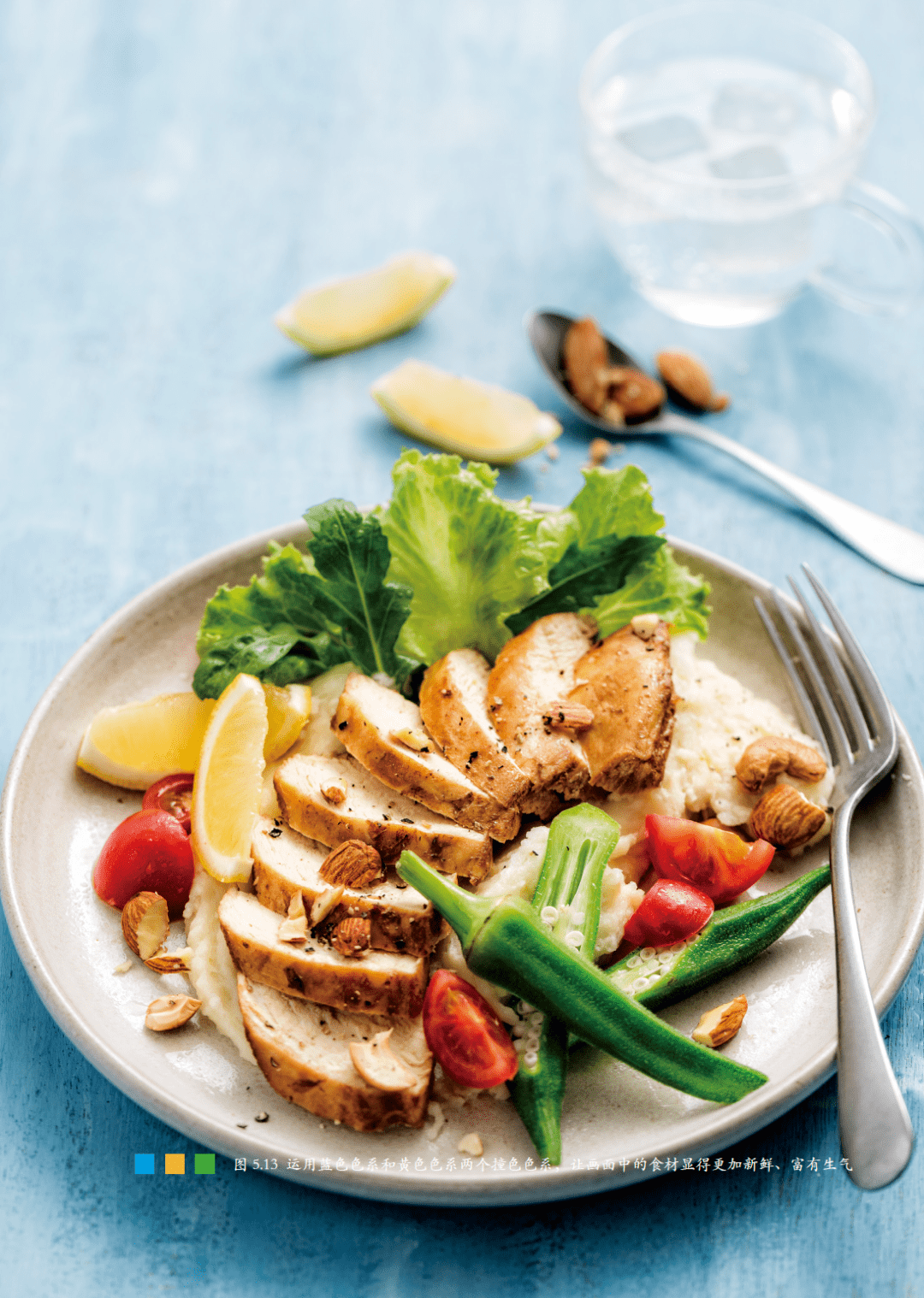 这样布景和颜色搭配你也可以拍出漂亮美食照片