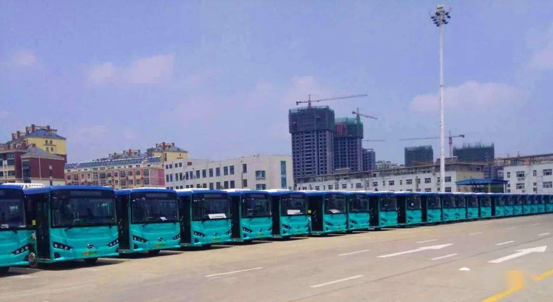 禹城市新能源公交车上线啦