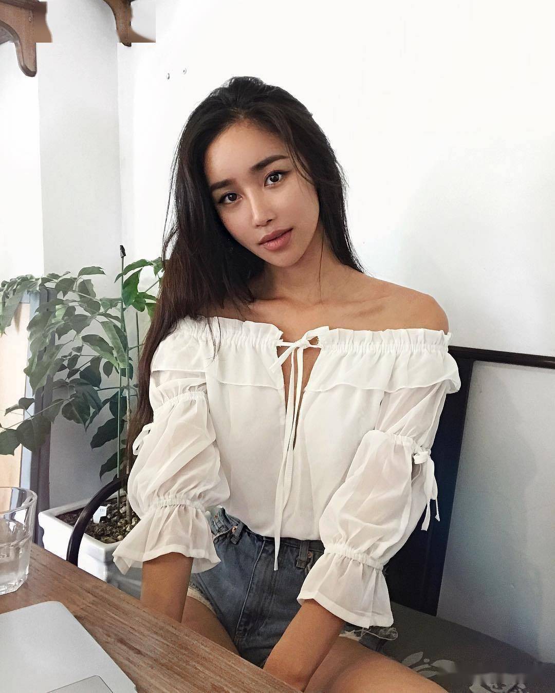 欧美范十足的韩国人气超模jess