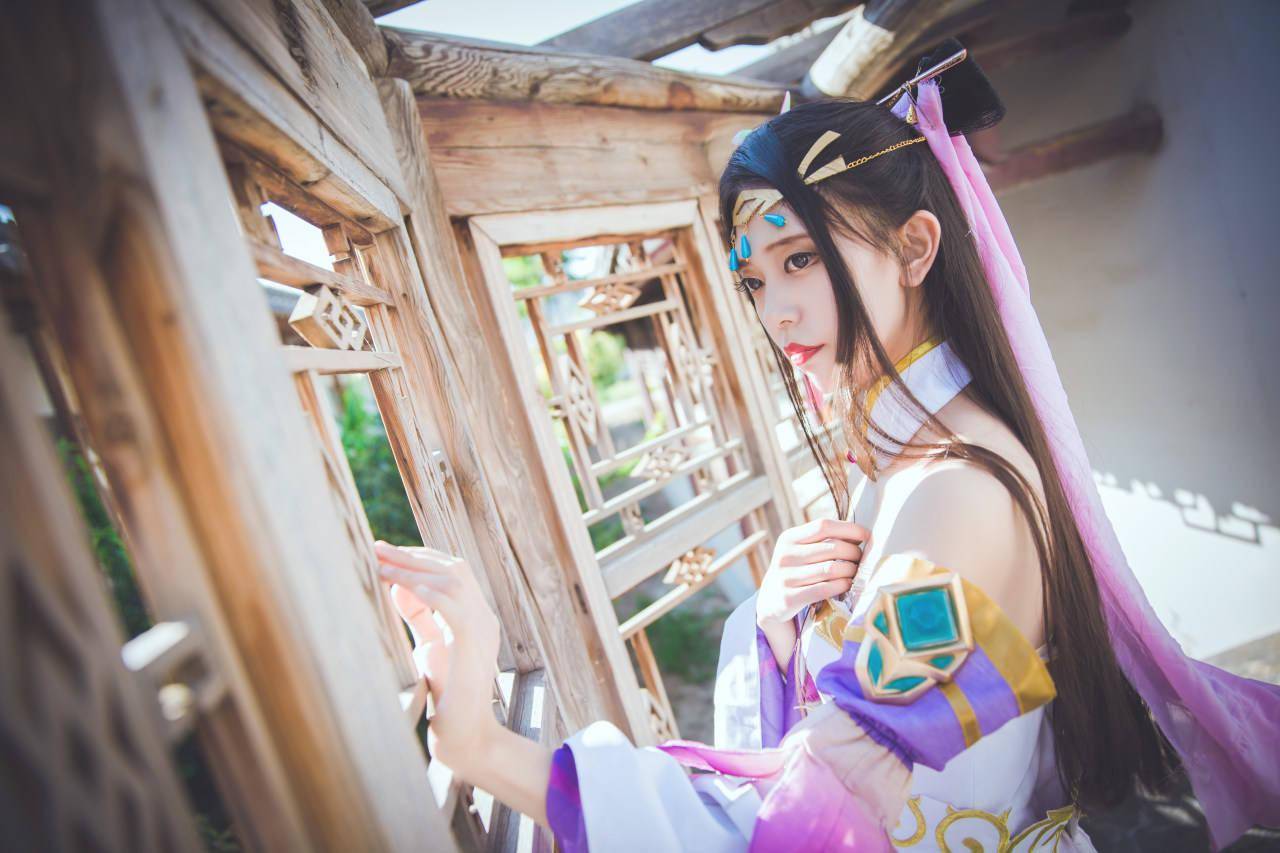 【王者荣耀】貂蝉cosplay 花有再开的那天,人有重逢的时候吗