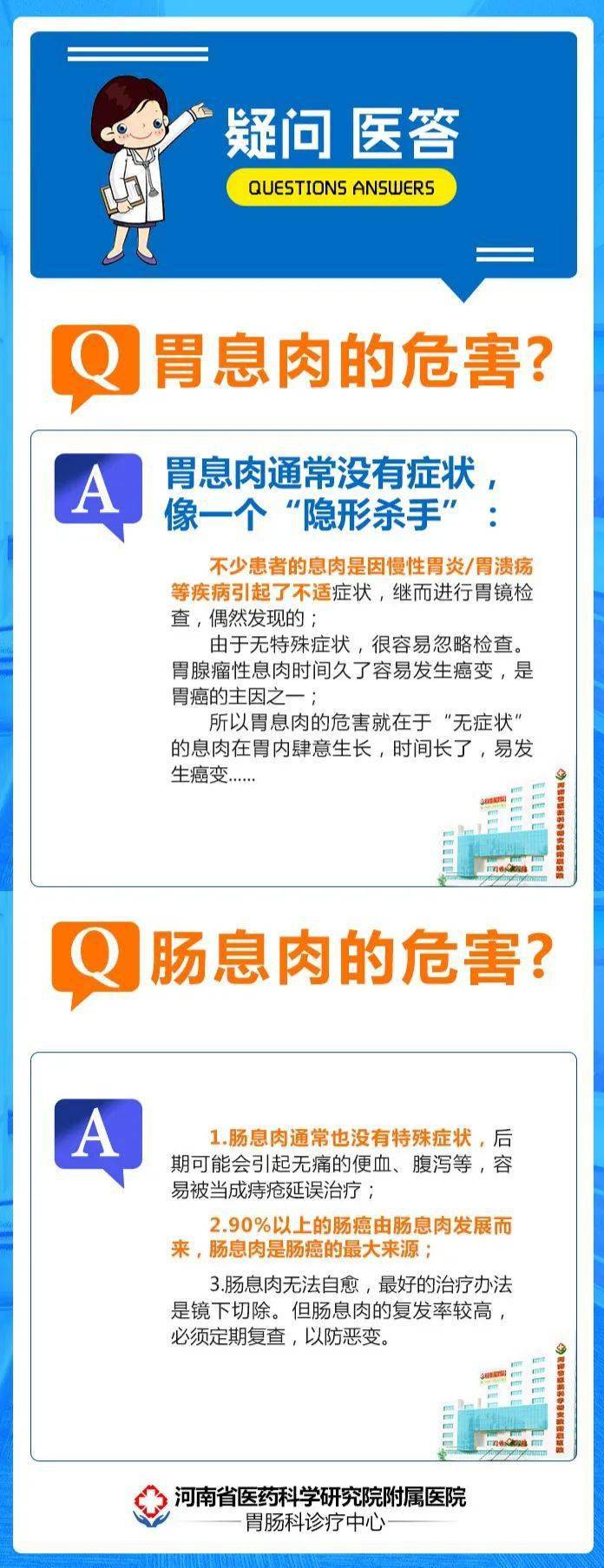 疑问医答第十八期胃肠息肉有哪些危害