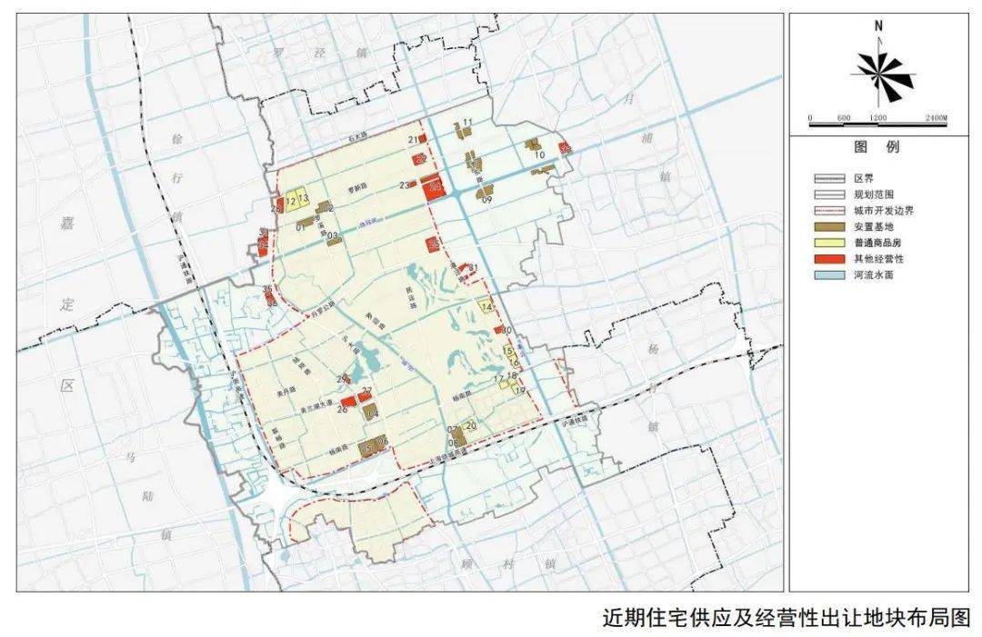 罗店大居规划图高清图片