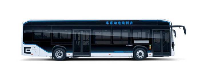 吉利远程客车开启全新造型阶段 新款e12纯电动城市客车发布