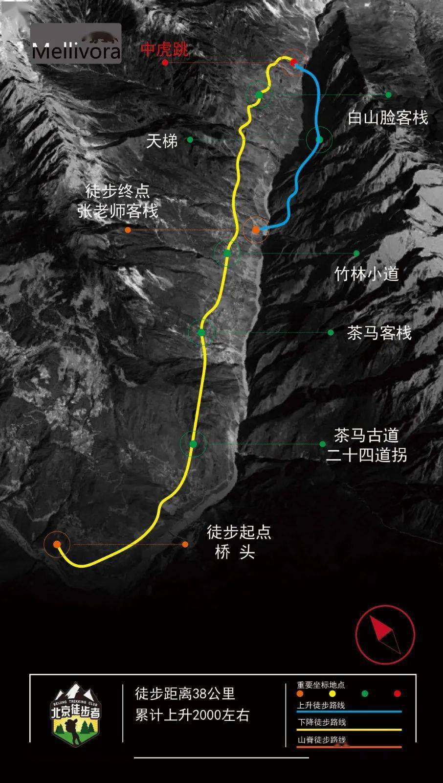 【十一假期】【雪山攀登】【高原徒步】虎跳峡高路38公里徒步 攀登