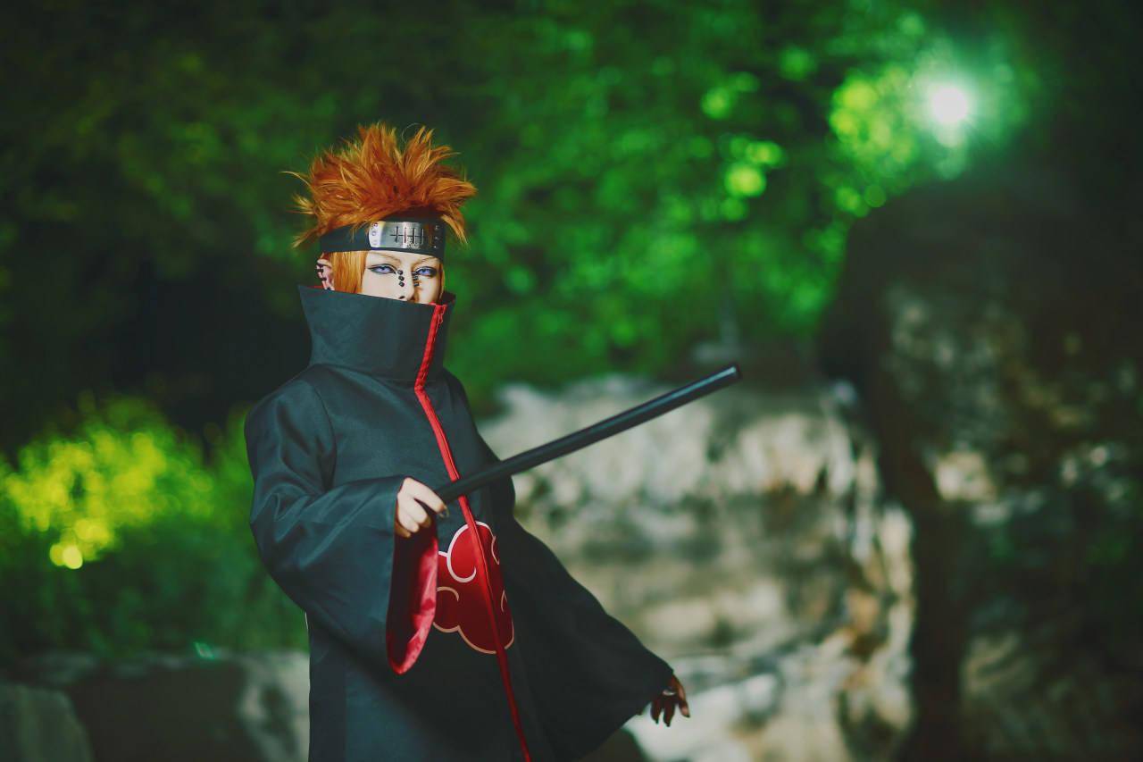 【火影忍着】六道佩恩 天道cosplay