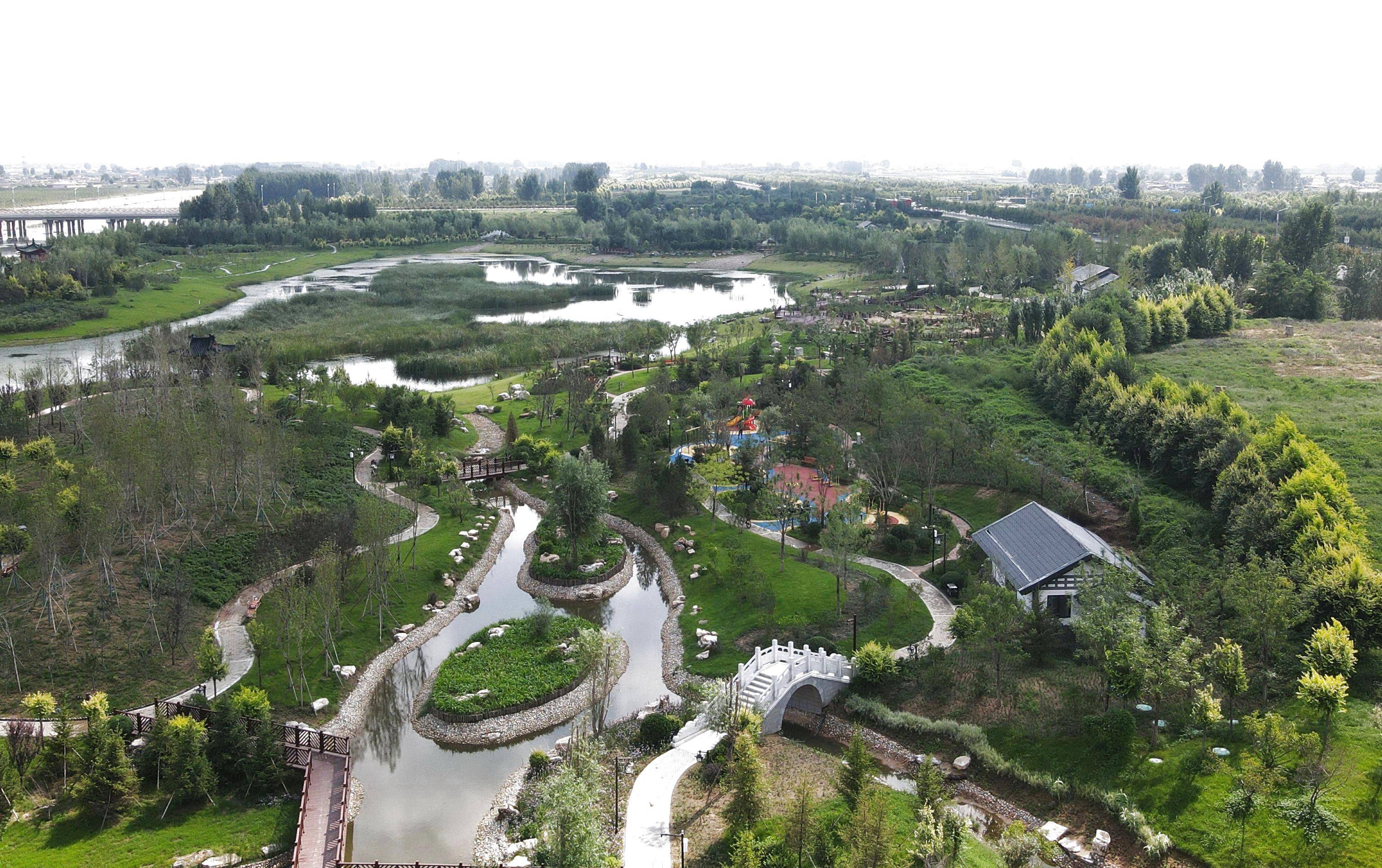 河北抚宁:风光旖旎洋河畔