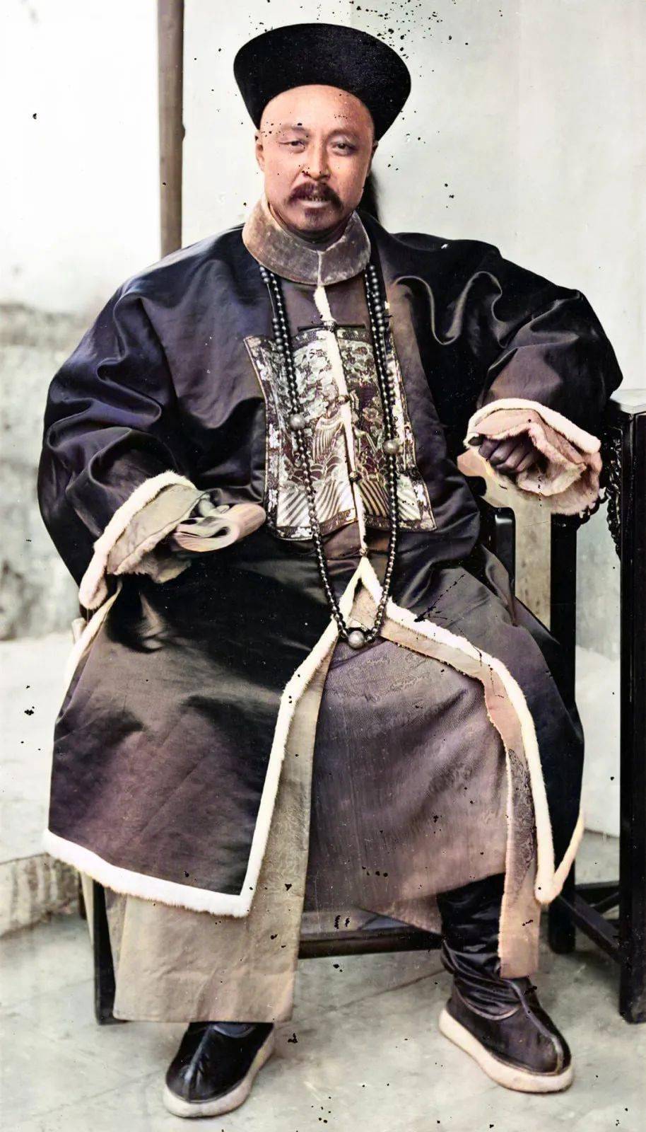 一百五十多前 清朝同治时期 人物摄影