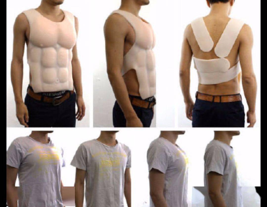 当红男星被爆硅胶腹肌造假男人为了长肌肉简直太拼了