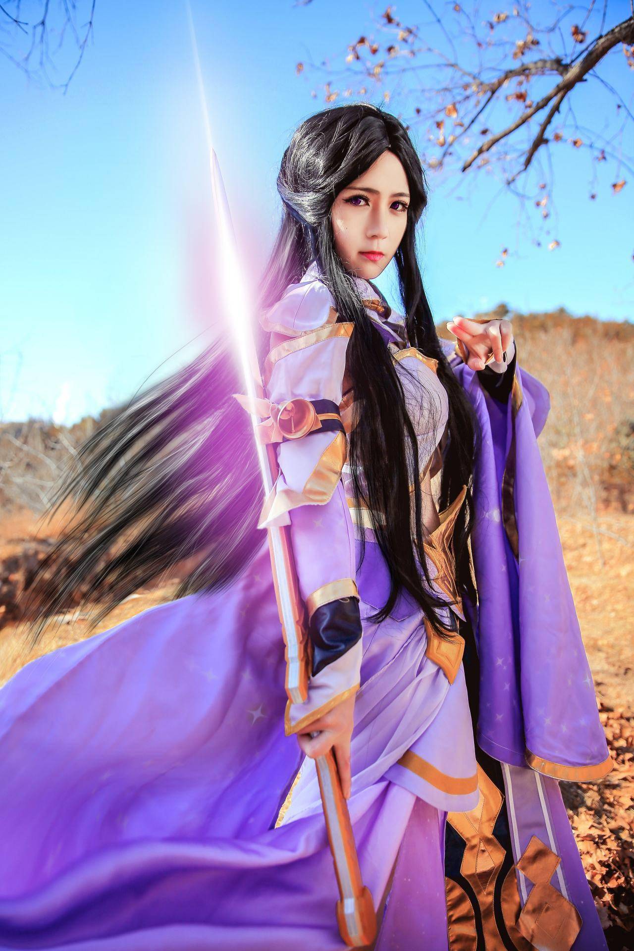 cosplay最美的紫霞图片