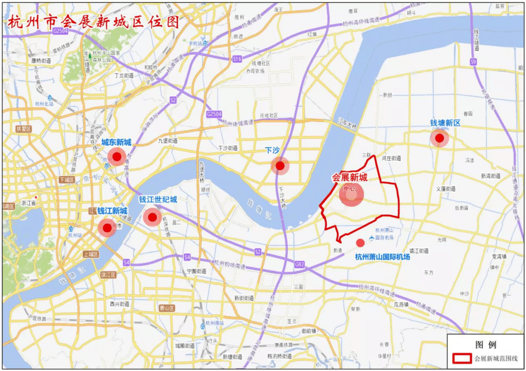 ta就是杭州會展新城.這座新城在哪裡?有什麼樣的規劃發展?