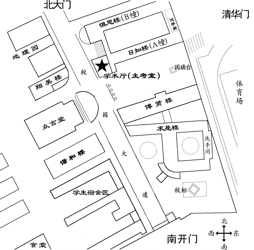 晋江一中校园平面图图片