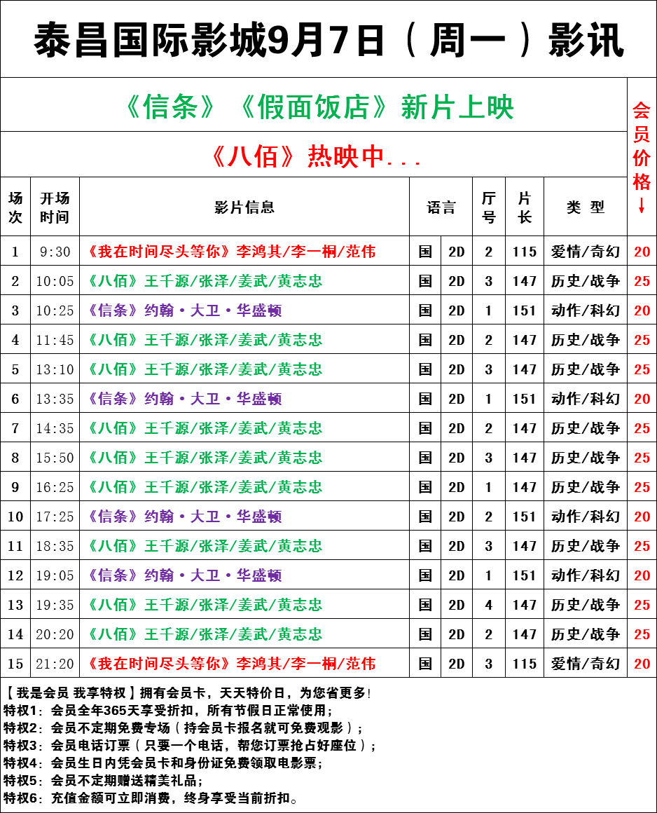 企,事业单位回馈,答谢客户提供多一种选择,献县泰昌国际影城欢迎机关