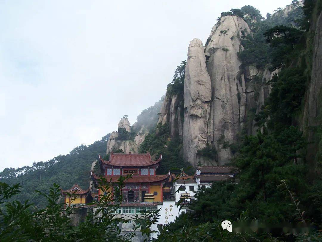 黃山山下早中晚早餐後,車赴中國四大佛山【九華山】參觀九華山開山祖