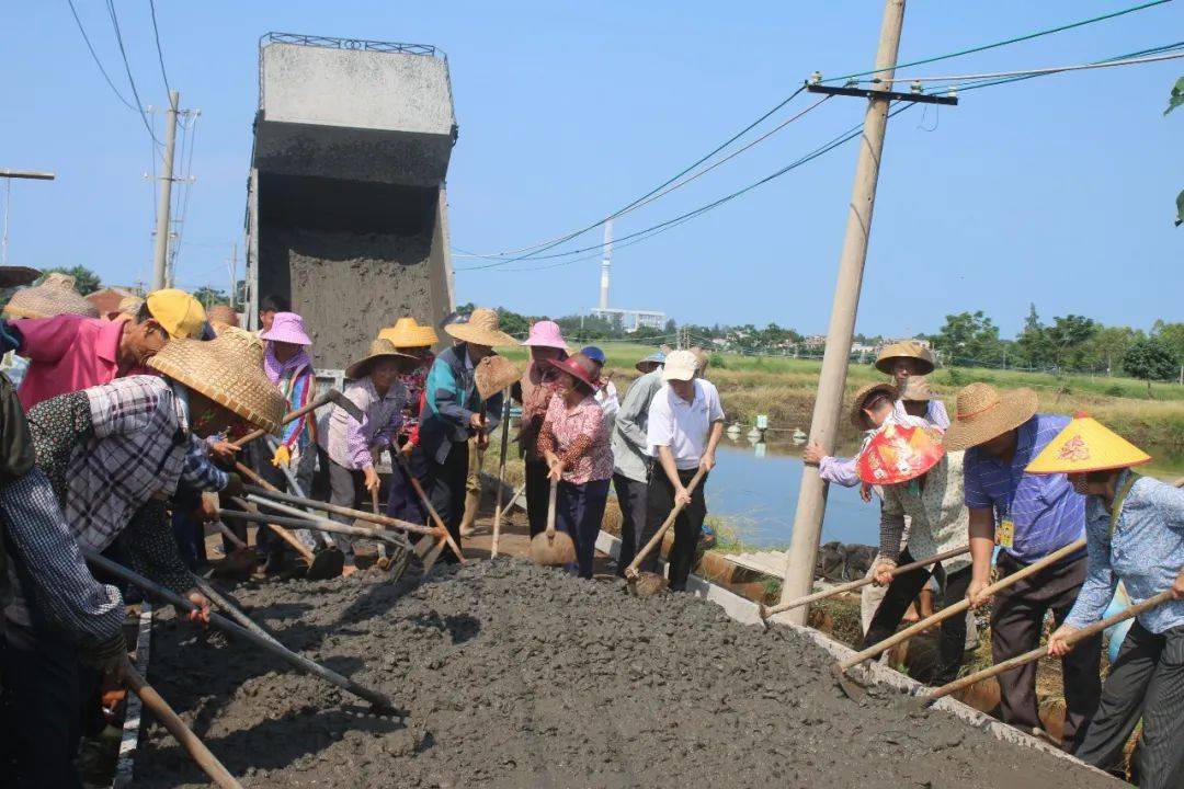 雷州烏石愛心協會助力鄉村建設_烏石鎮