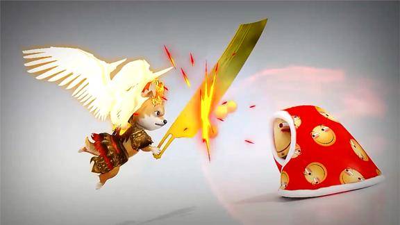 神烦狗炸裂动画滑稽裹上被子如同打开金钟罩防御技能满分