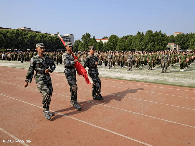 涿州职教中心2020年新生军训全面展开