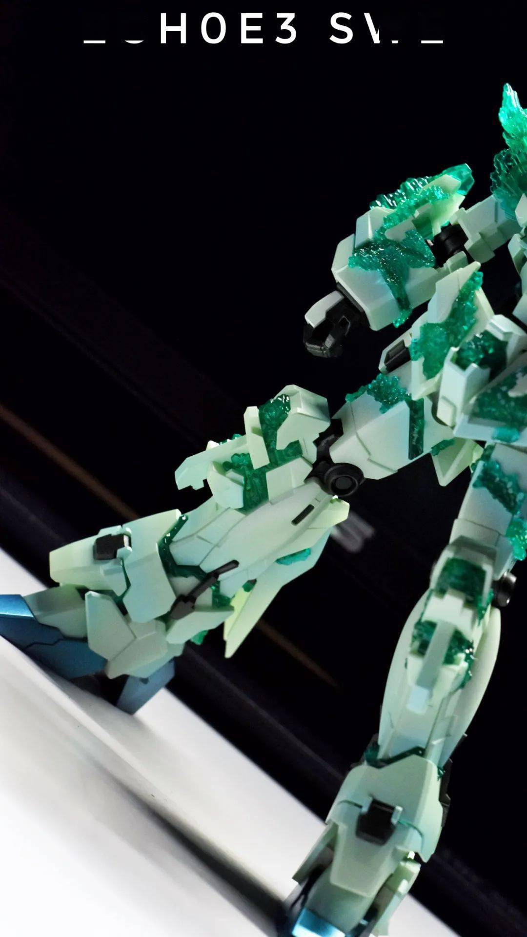 hg结晶独角兽渐变阴影涂装