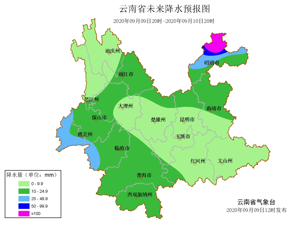 云南普洱江城天气预报今日情况