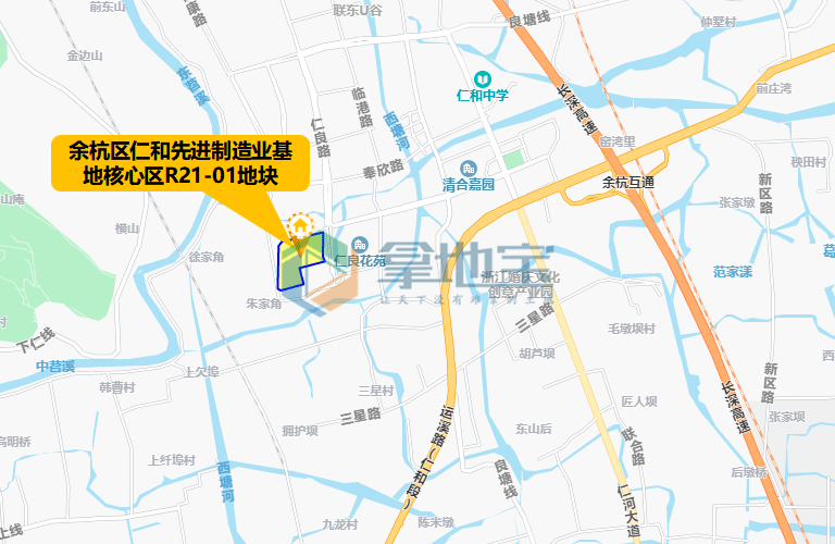 余杭仁和街道地图图片