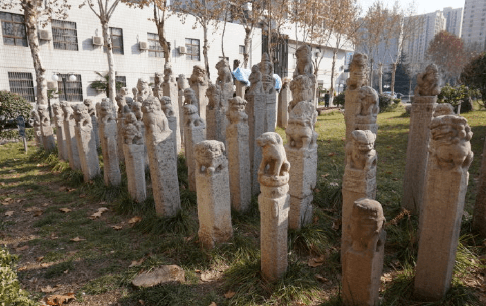 西安美院被盗文物已追回,遍布校园数千件石刻犹如博物馆