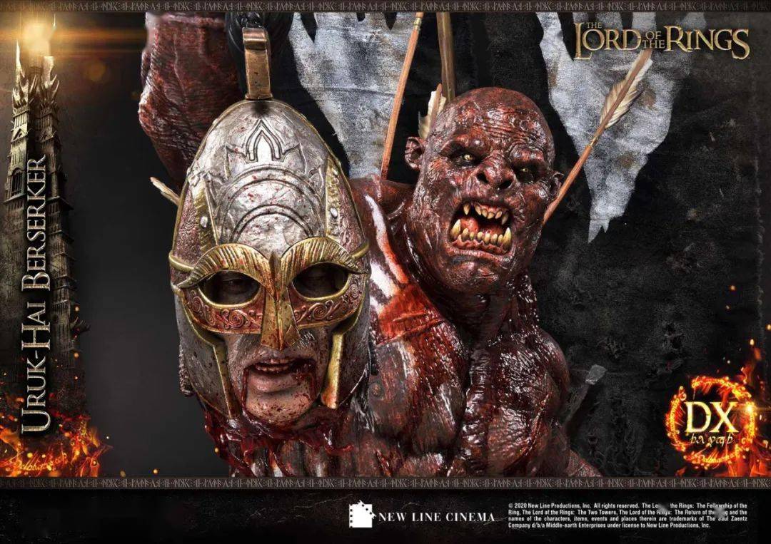 新品预定prime1studiop1spmlotr0414指环王魔戒强兽人雕像