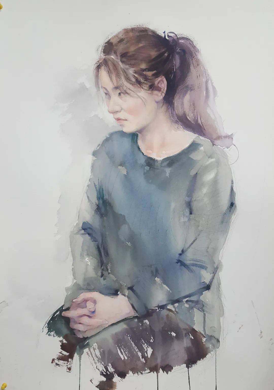 第4期第三届人民教师水彩粉画展入选作品第三集