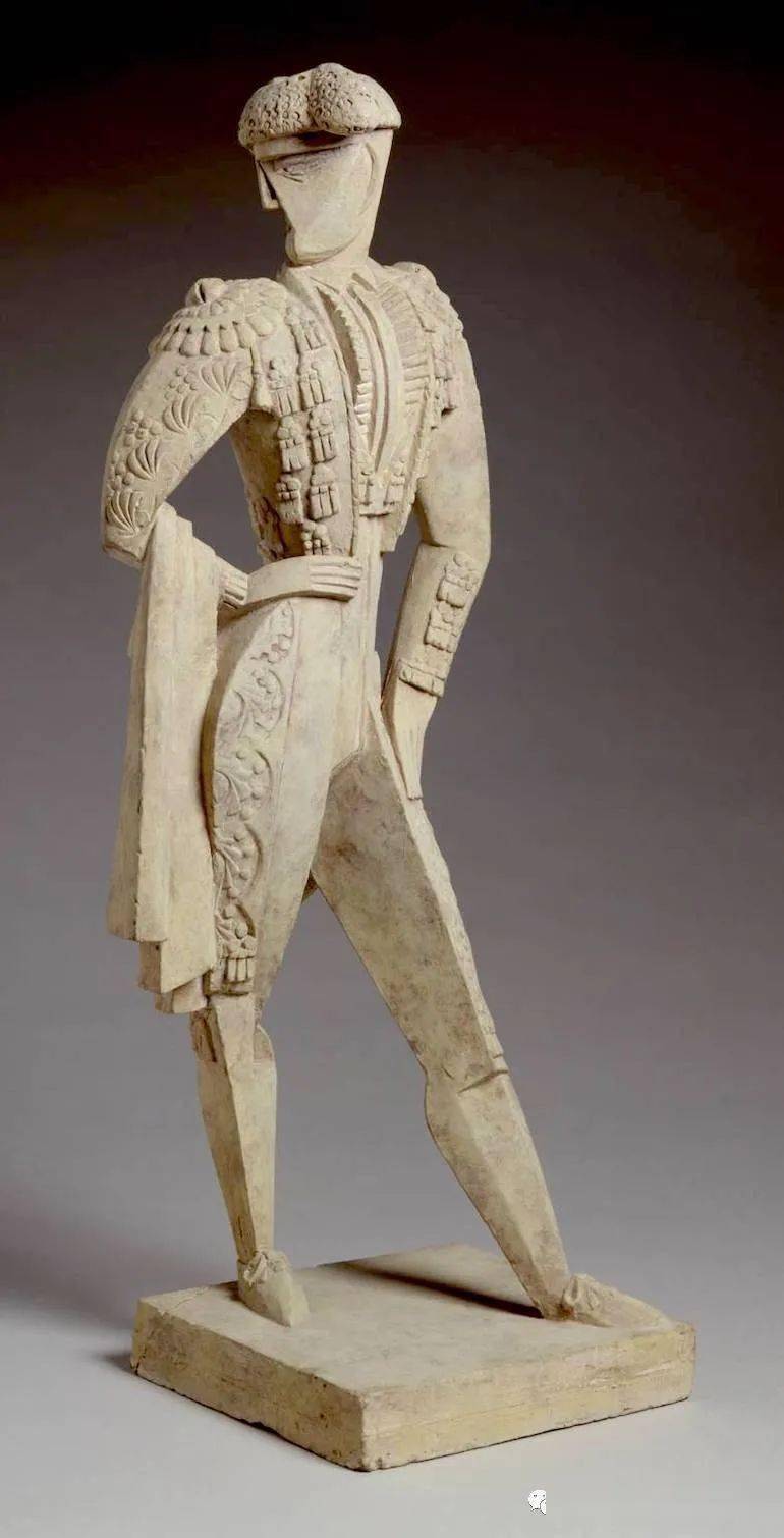 大众艺术网难得一见毕加索名人圈里的立体派雕塑家立陶宛出生法国美国