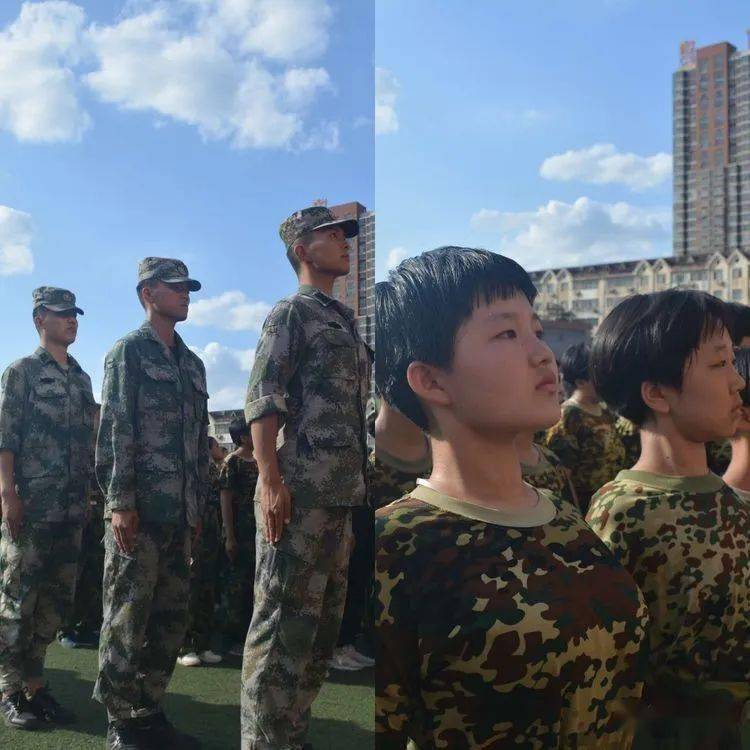 武安市西岭湖中学隆重举行2020级新生习惯养成暨国防教育结训仪式