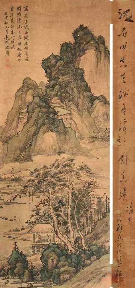 沈周的山水画意境十足