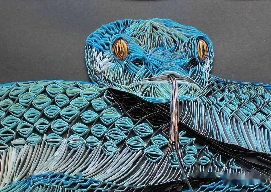 让人惊艳的用衍生纸画作