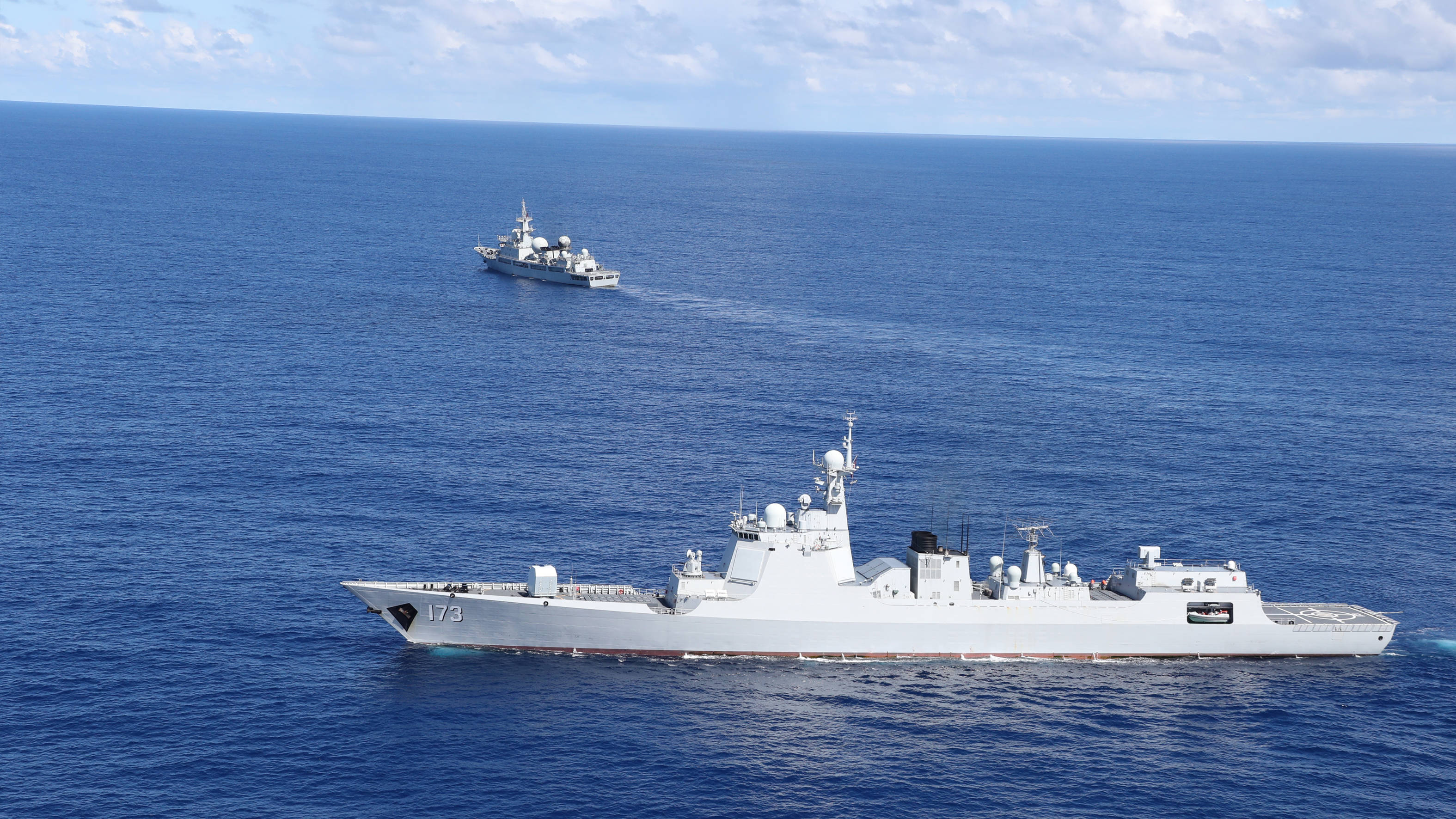 海军长沙舰:向着梦想全速前进