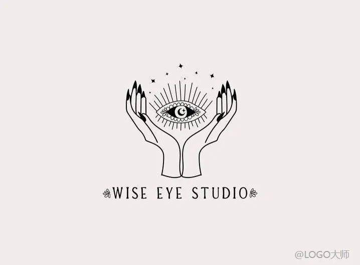 眼睛元素创意logo设计欣赏!