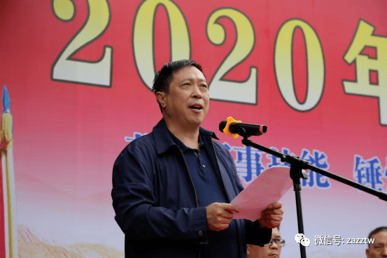 镇安县职业高级中学举行2020级新生军训开幕仪式