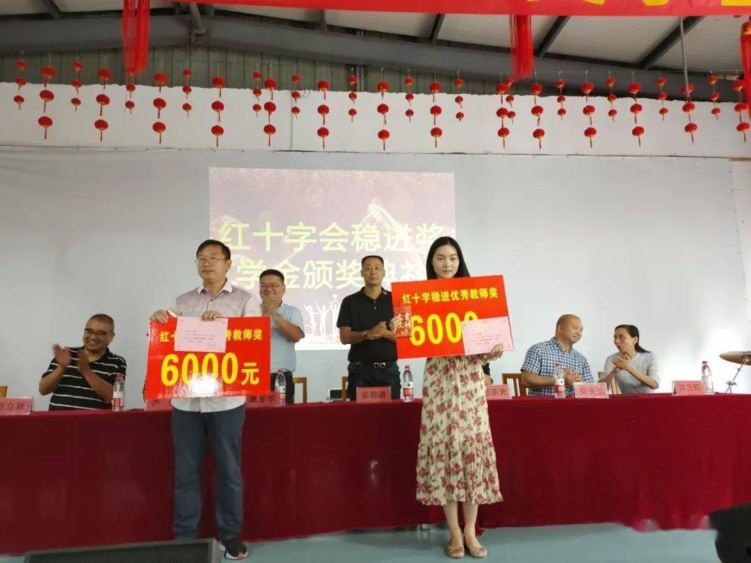 今日头条天台培新高级中学32名师生昨喜领红十字稳进奖学金