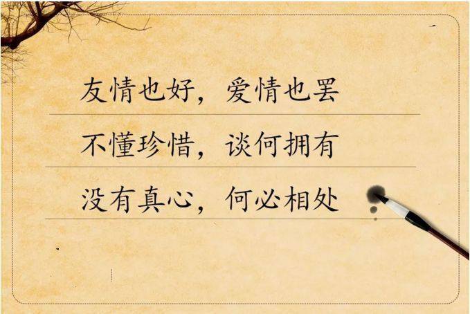 不懂珍惜,谈何拥有.