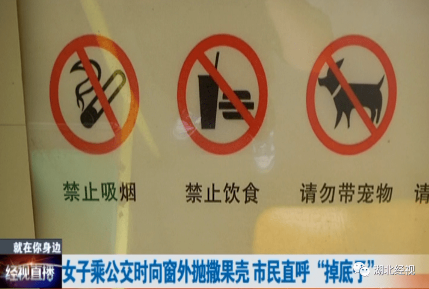 沈凯提醒大家:"遇到不文明的行为,乘客可以出面制止,如果不方便出面